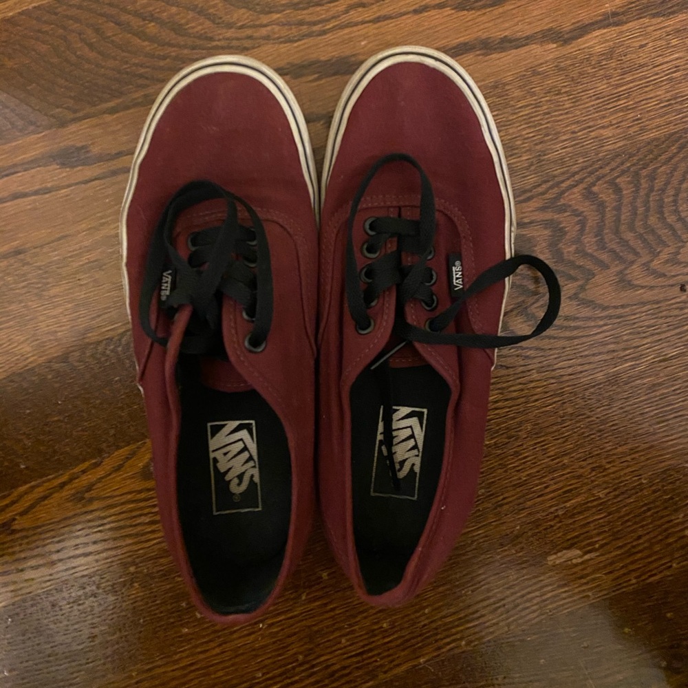 Maroon Vans